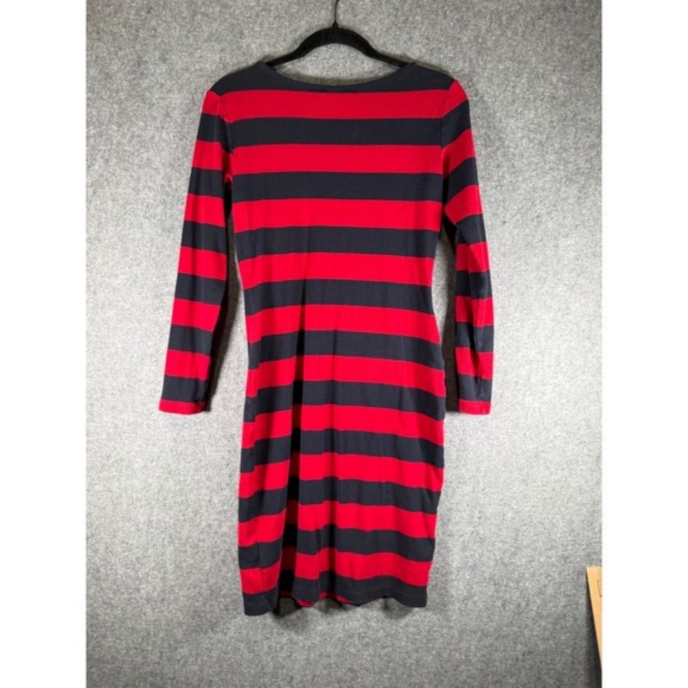 Red and Black Striped Dress - Picture 4 of 7